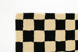 Black and Cream Mat